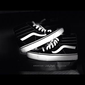 Vans SK8 hi blk/white